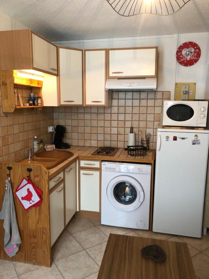 Appartement rez de jardin montée de l'alpe d'Huez La Garde  Exterior foto