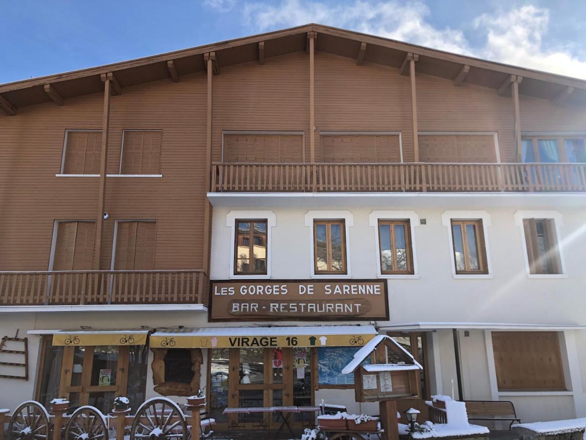 Appartement rez de jardin montée de l'alpe d'Huez La Garde  Exterior foto