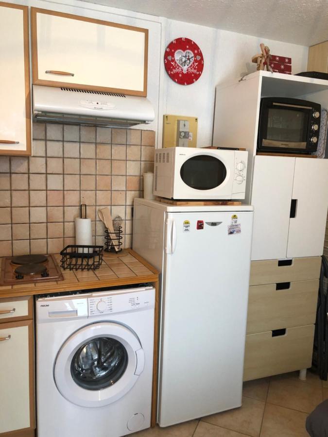 Appartement rez de jardin montée de l'alpe d'Huez La Garde  Exterior foto