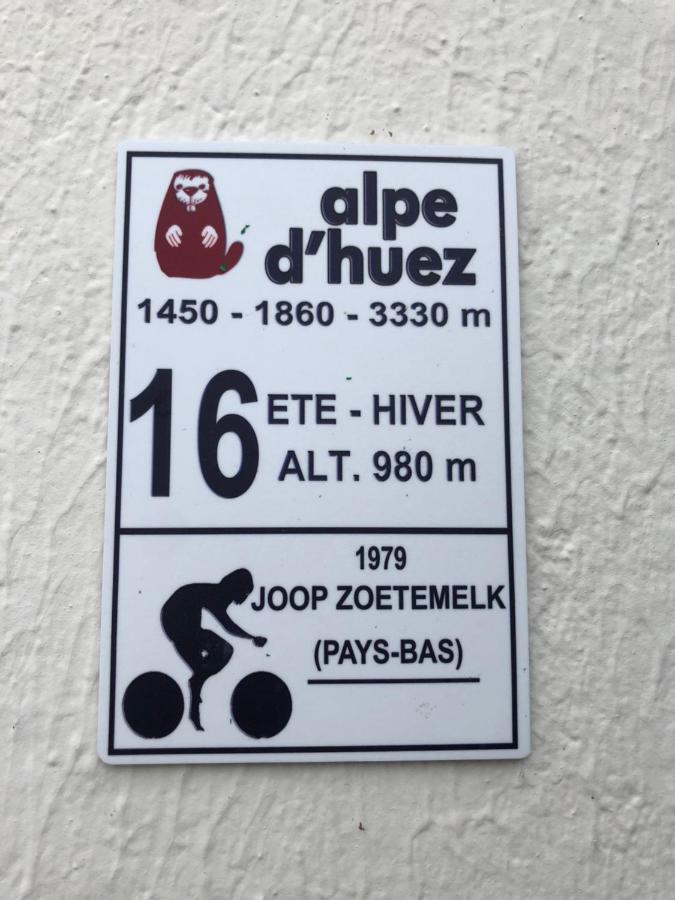 Appartement rez de jardin montée de l'alpe d'Huez La Garde  Exterior foto