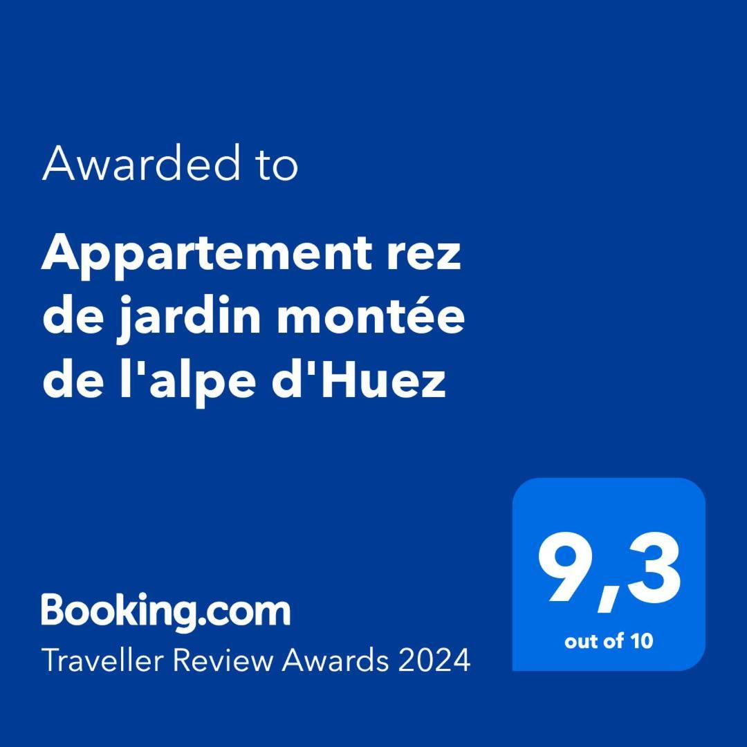 Appartement rez de jardin montée de l'alpe d'Huez La Garde  Exterior foto